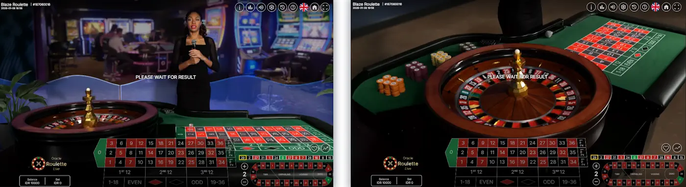 Roulette Blaze Roulette Gameplay Demo Screenshot